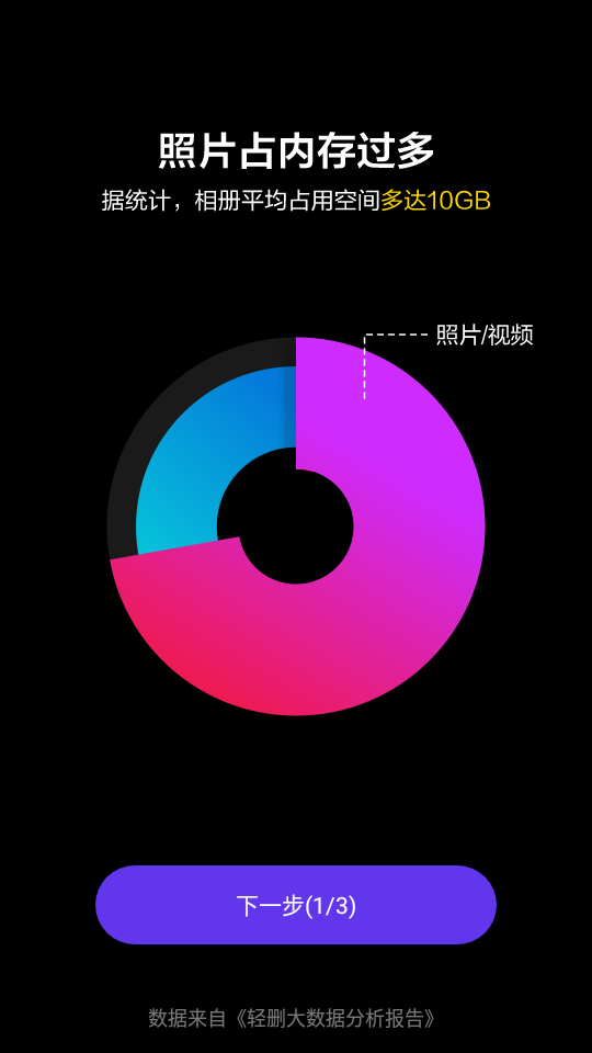轻删app照片删除1.2.1 最新简洁版