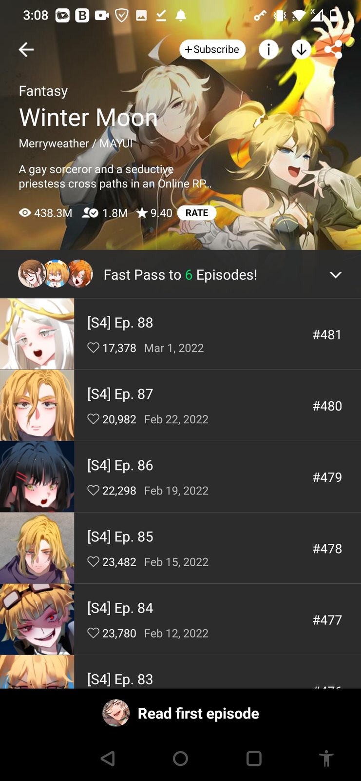 Webtoon高级破解无限金币版