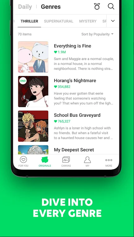webtoon安卓最新版下载