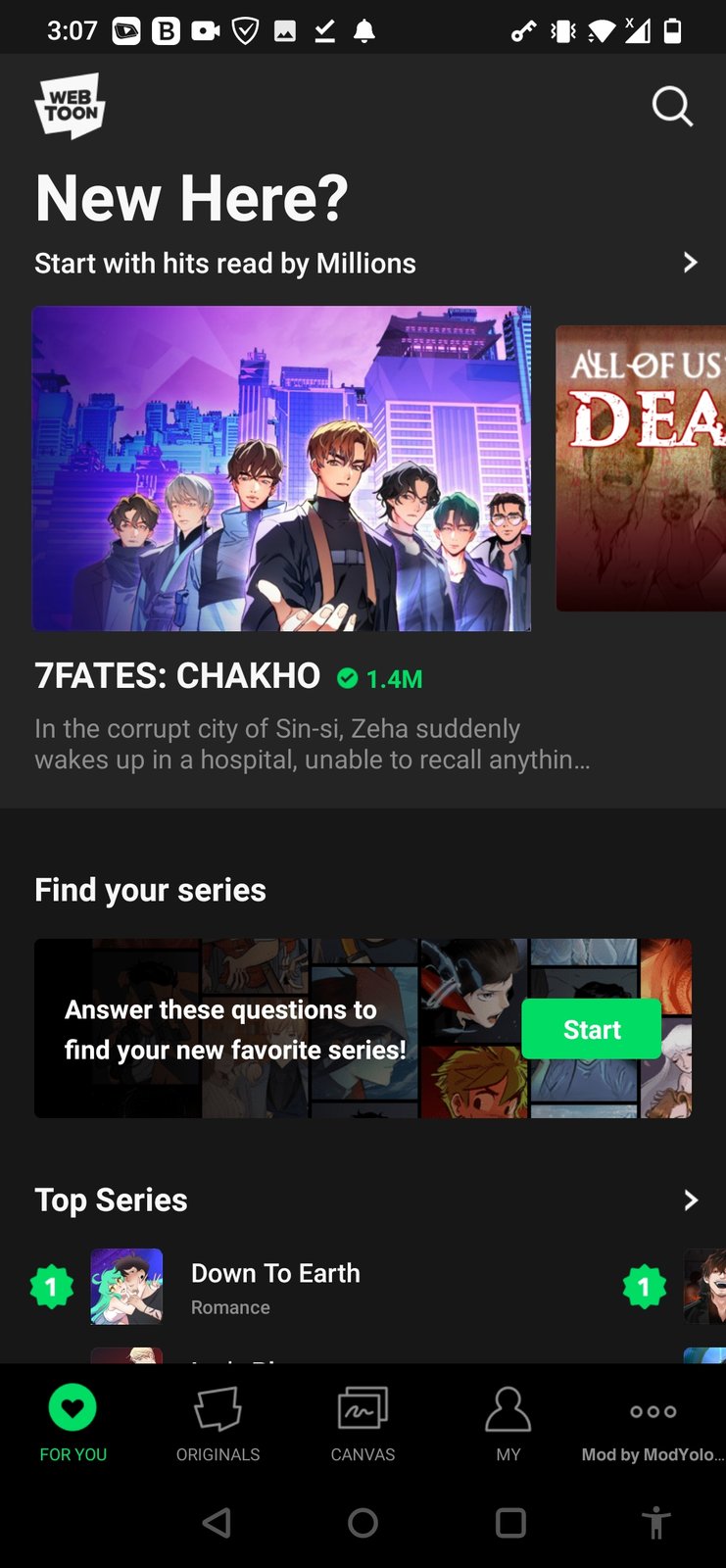 Webtoon高级破解无限金币版