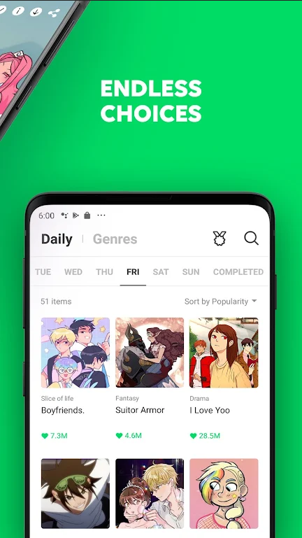 webtoon安卓最新版下载