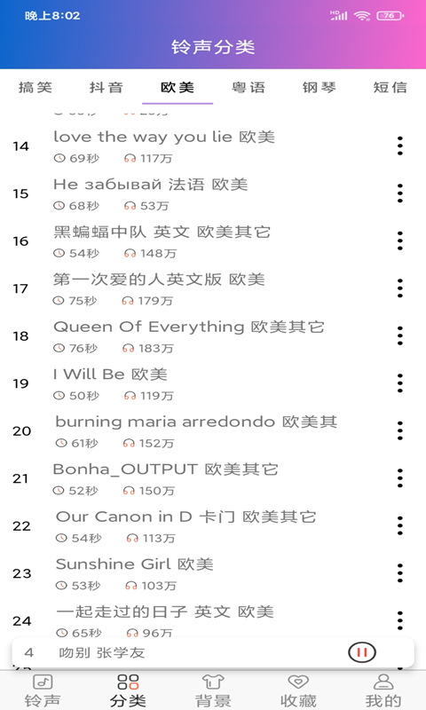 好听铃声2022