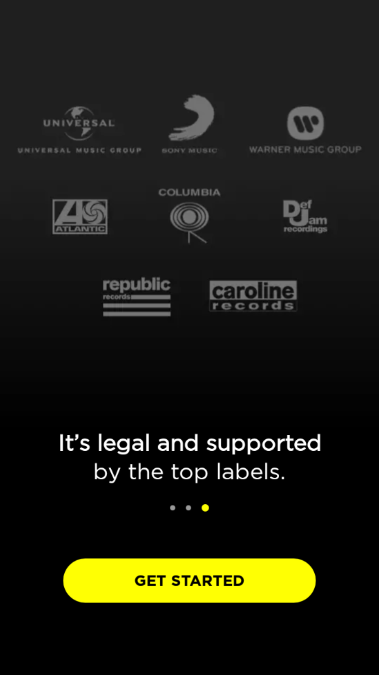 Trebel Music app