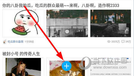 点击下方的“+”浮标