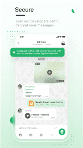 Enigma messenger