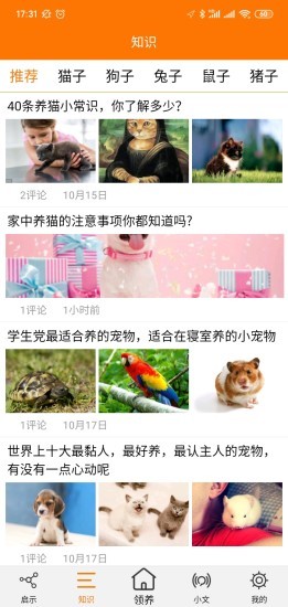 宠物公益领养平台