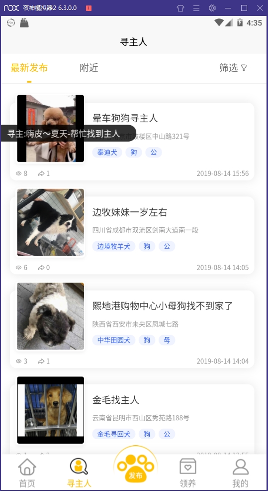 找狗寻狗安卓版下载