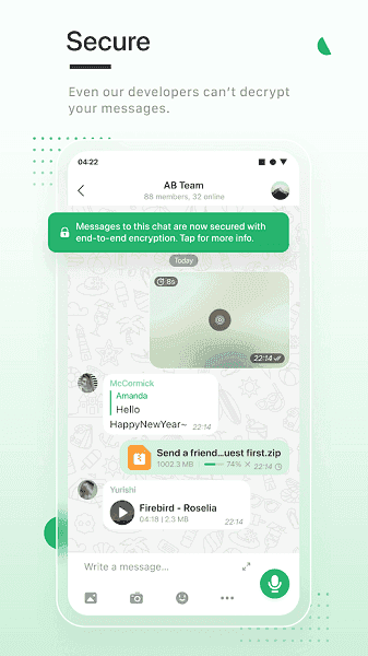 enigma messenger社交软件