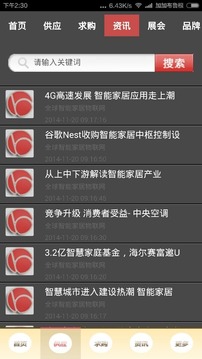 全球智能家居物联网