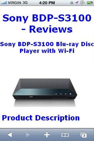 BDPS3100 Bluray Player R...