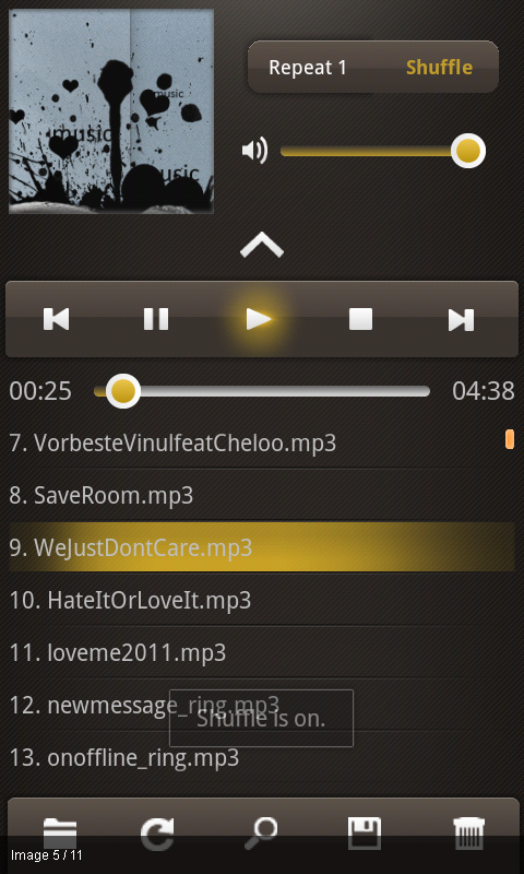 Streaming MP3 Music Play...