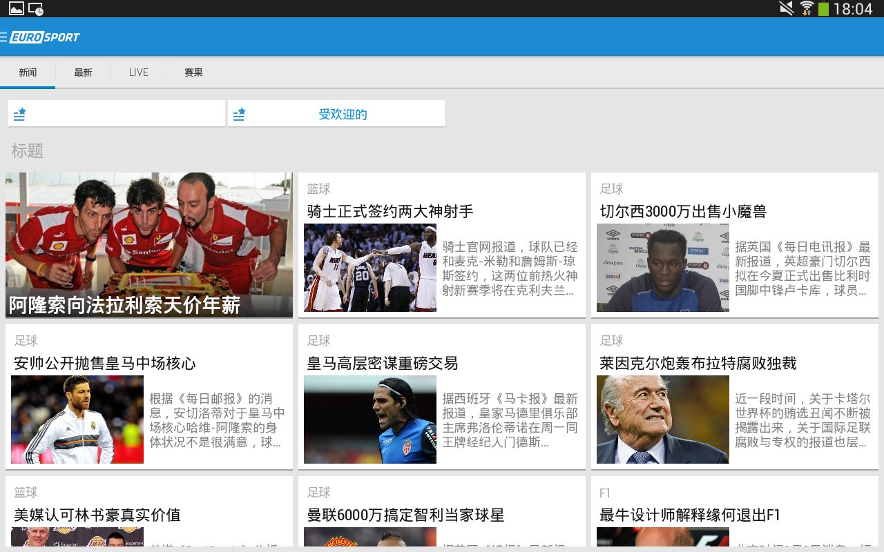 欧洲体育 Euro Sport