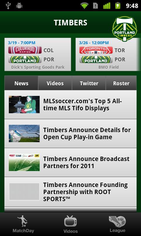 足球大联盟比赛 MLS MatchDay 2011