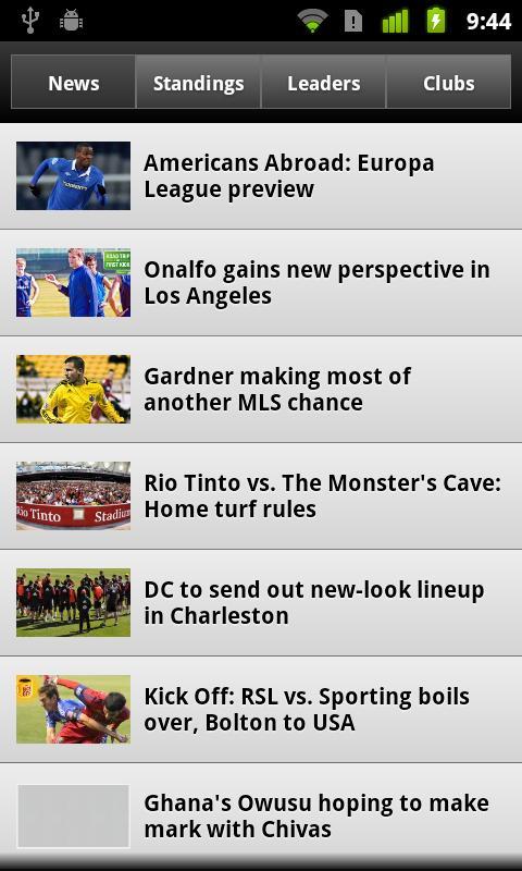 足球大联盟比赛 MLS MatchDay 2011