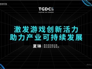 腾讯夏琳：激发游戏创新活力，助力产业可持续发展