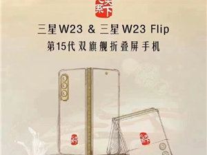 “心系天下”双折叠屏旗舰 三星W23和W23 Flip曝光