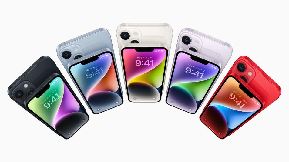 iPhone 14，iPhone 14 Plus，苹果，智能手机