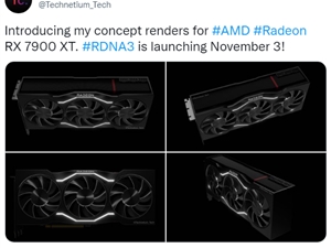 Technetium再次分享自制的Radeon RX 7000公版显卡高清渲染图