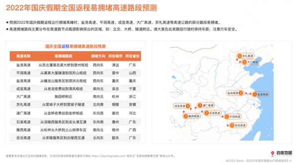 今年最后一个小长假！国庆假期高速免费时间出炉：7座以下客车不收费