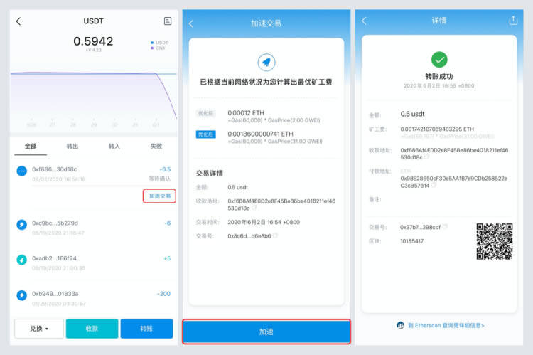 如何理解区块链转账?用 imToken 进行转账有什么优势?-第2张图片-欧意下载