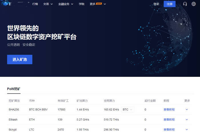 数字货币平台排行榜,2021年数字货币挖矿平台排名前十介绍-第2张图片-欧意下载