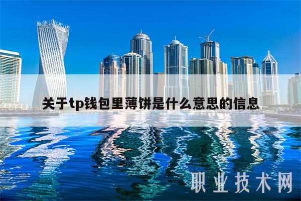 关于tp钱包里薄饼是什么意思的信息-第1张图片-binance下载