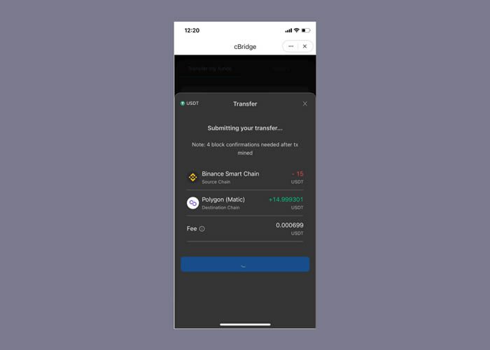 如何在imToken钱包使用cBridge跨链桥?cBridge资产跨链操作步骤教程-第3张图片-binance下载