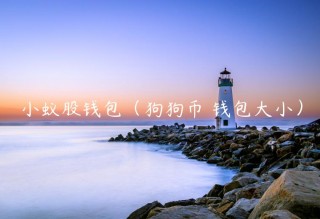小蚁股钱包（狗狗币 钱包大小）