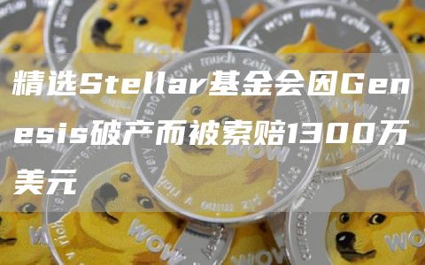 精选Stellar基金会因Genesis破产而被索赔1300万美元-第1张图片-binance下载