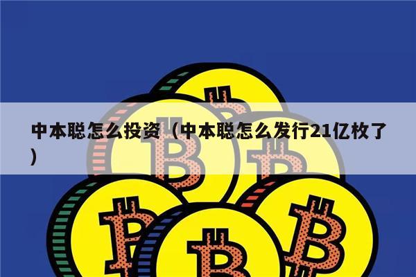 中本聪怎么投资（中本聪怎么发行21亿枚了）-第1张图片-binance下载